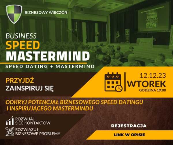 Biznesowy Wieczór - Business Speed Mastermind