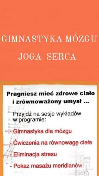 Gimnastyka mozgu i joga serca