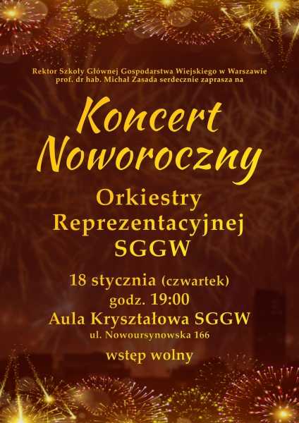 Koncert Noworoczny Orkiestry Reprezentacyjnej SGGW 2024