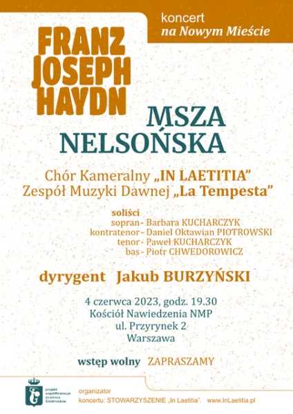 Koncert: Franz Joseph Haydn - Msza Nelsońska