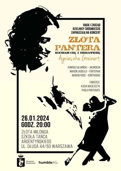 Złota Pantera. Kocham Cię i nienawidzę. Koncert Agnieszki Greinert