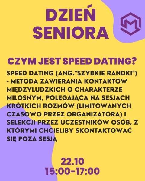 Speed dating dla seniorów/maraton spotkań w Magic Mind Museum