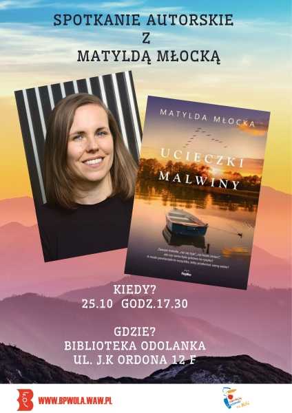 Spotkanie autorskie z Matylda Młocką