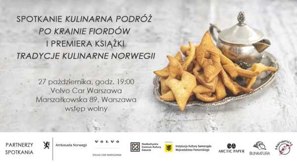 Kulinarna podróż po krainie fiordów i premiera książki "Tradycje kulinarne Norwegii"