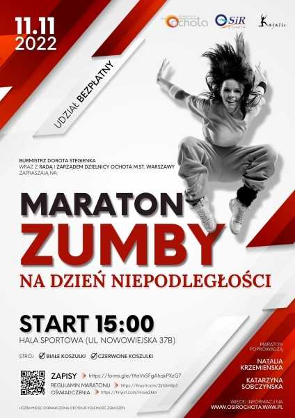 Maraton Zumby z okazji Dnia Niepodległości