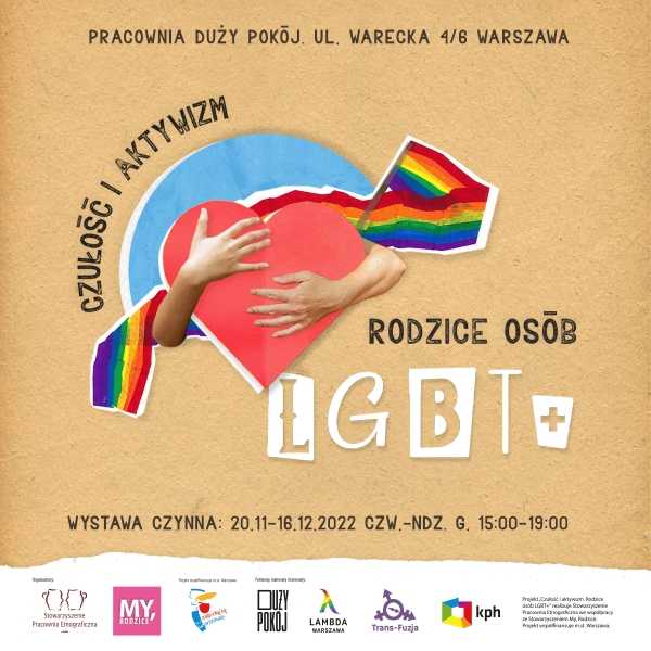 Wystawa „Czułość i aktywizm. Rodzice osób LGBT+” [20 listopada - 16 grudnia 2022]