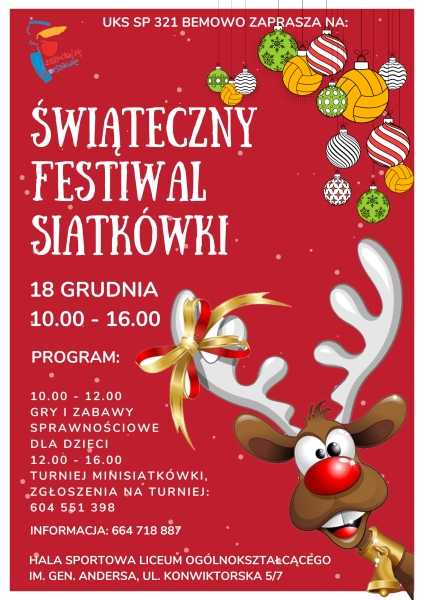 Świąteczny Festiwal Siatkówki