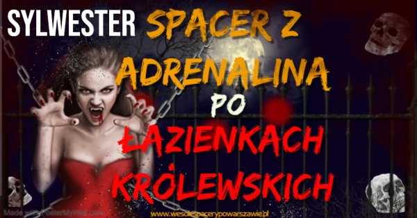 Warszawa w Sylwester: Spacer z adrenaliną po Łazienkach Królewskich