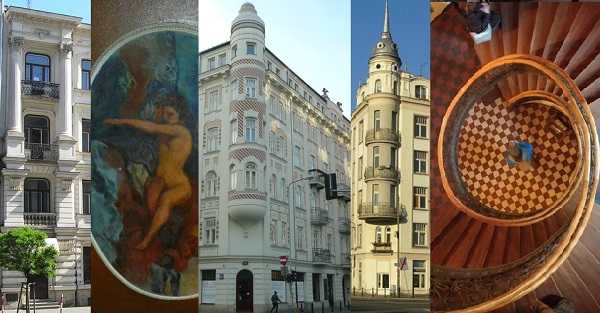 Najpiękniejsze kamienice Starej Pragi i ich wnętrza