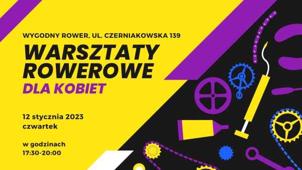 Bezpłatne warsztaty rowerowe dla kobiet