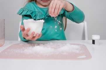 Bezpłatne warsztaty - ŚNIEG SENSORYCZNY