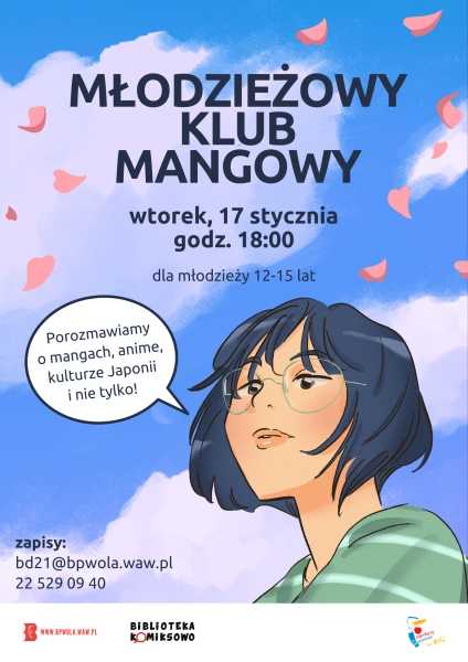 Młodzieżowy Klub Mangowy w Bibliotece Komiksowo