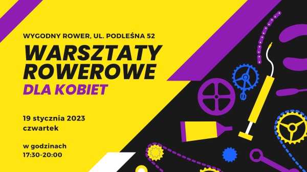 Bezpłatne warsztaty rowerowe dla kobiet
