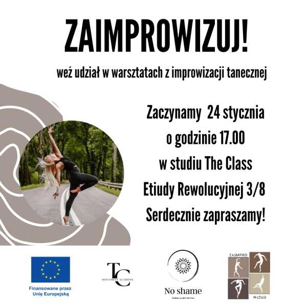 Warsztaty z improwizacji tanecznej "Zaimprowizuj!"