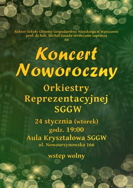 Koncert Noworoczny Orkiestry Reprezentacyjnej SGGW 2023