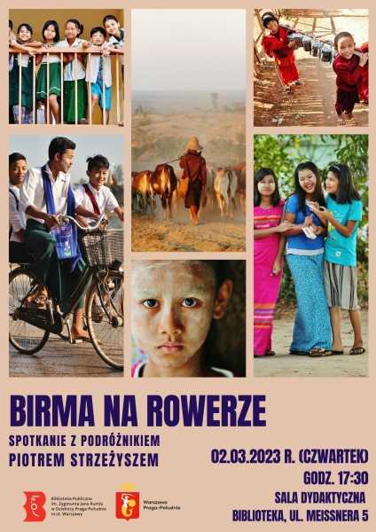 Birma na rowerze. Spotkanie z Piotrem Strzeżyszem