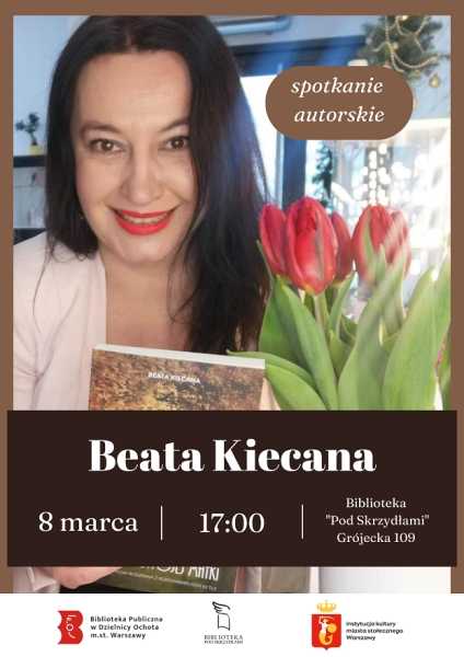 Spotkanie autorskie z Beatą Kiecaną