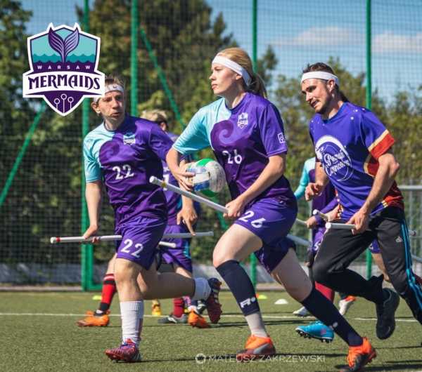 Nabory do drużyny Warsaw Mermaids - Przyjdź i zagraj w quadball