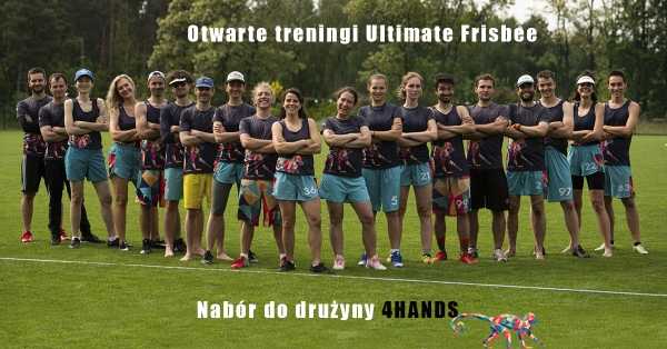 Otwarte treningi Ultimate Frisbee + nabór do drużyny 4hands