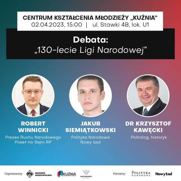 Debata "130-lecie Ligi Narodowej"