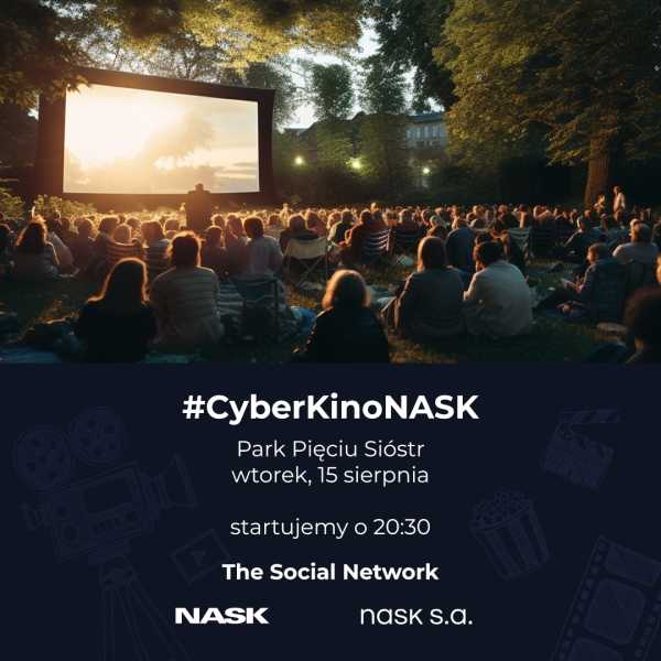 Kino plenerowe | "The Social Network"| #CyberKinoNASK