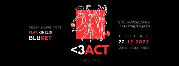 LOVE ACT #4 | techno live-act | b l u k e t & klar kinelis